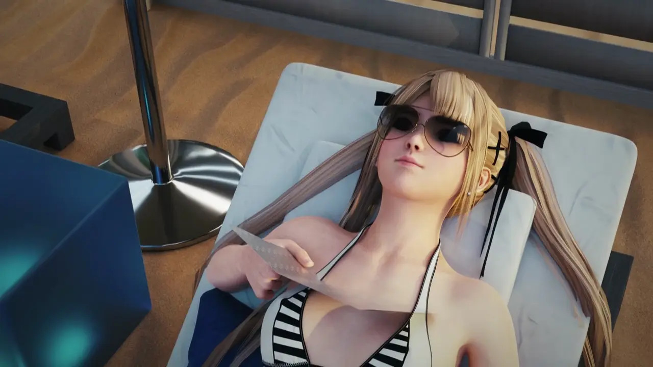 [4K+60FPS] Fucking Marie Rose at the Pool