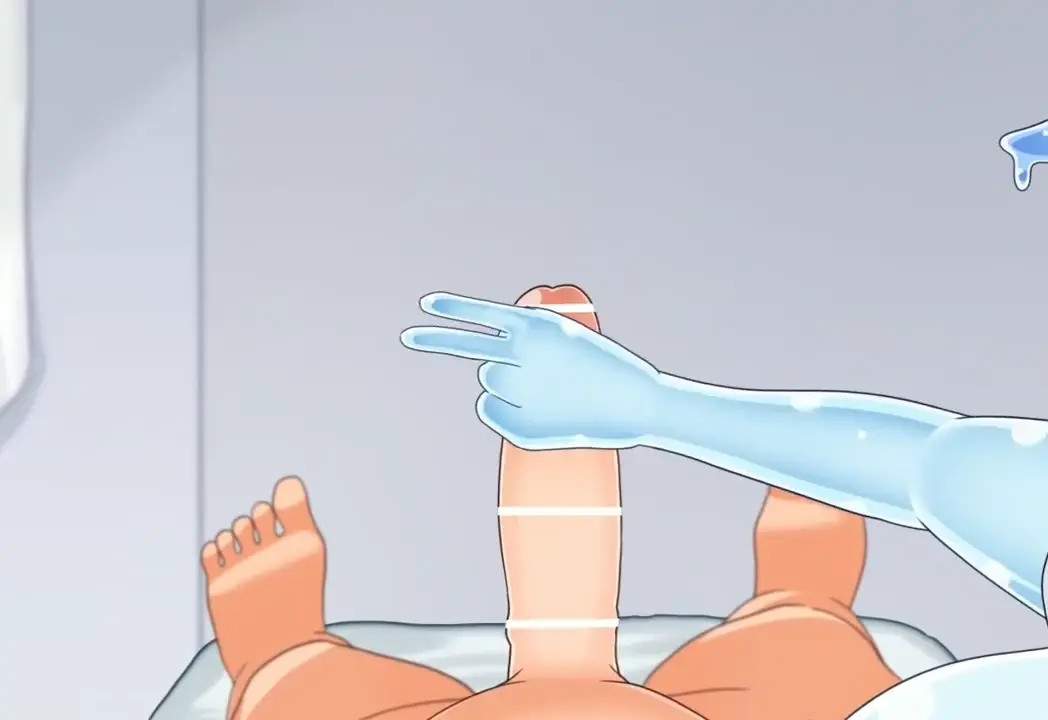 Slime girl handjob  [Dakkoku Jiro]