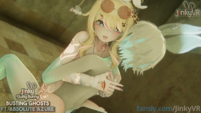 [JinkyVR] I could get used to getting dicked down by @Absolute_Azure 's ghost cock