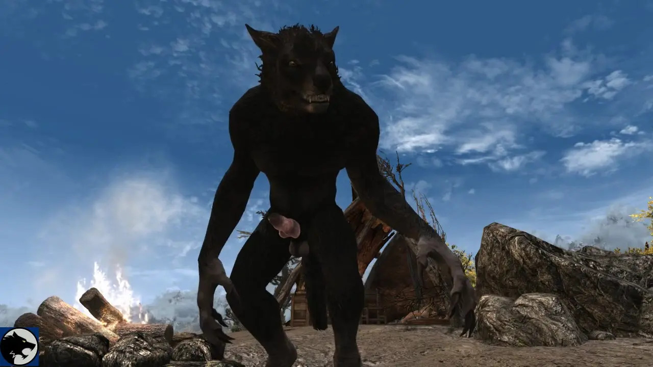 In a tent with a werewolf