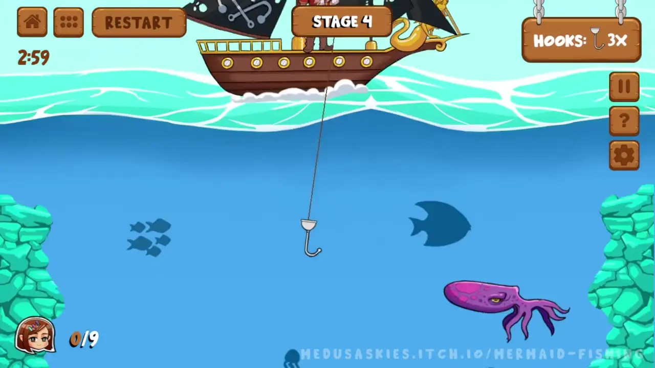 MERMAID FISHING - LEVEL 4-6