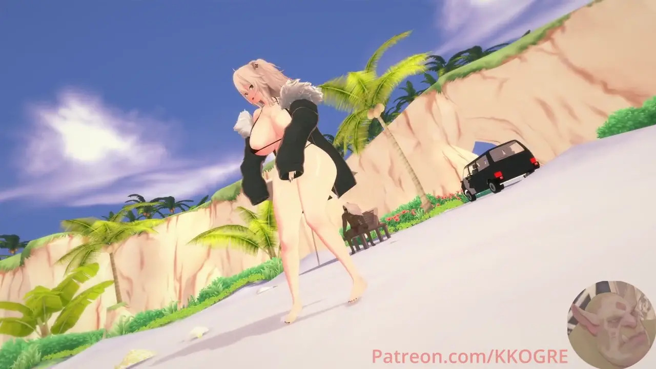 Botan at the Beach