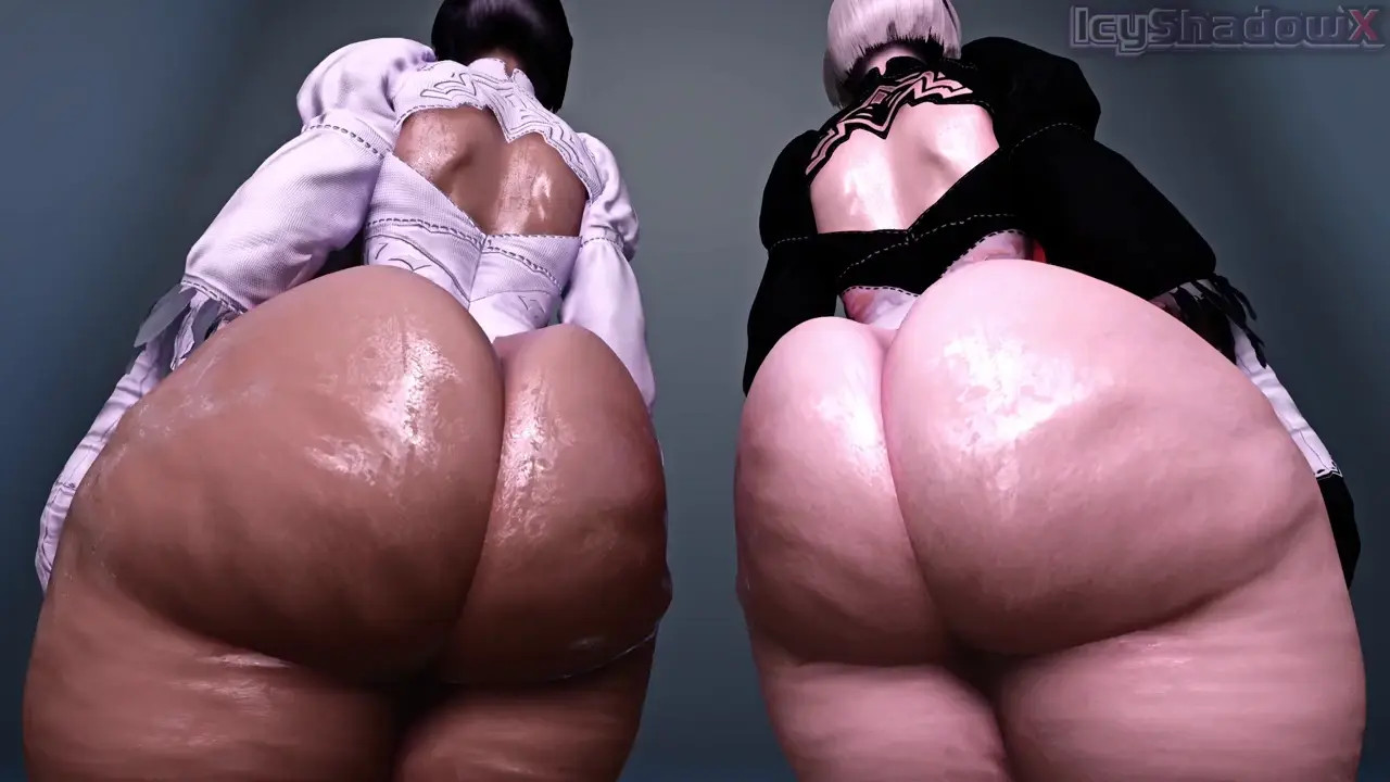 2B & 2P Show Off Their Greatest ASSets[IcyShadow]