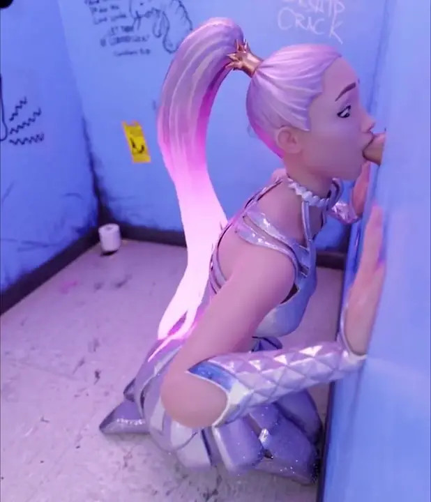 Ariana Grande's first gloryhole [Shido3D]