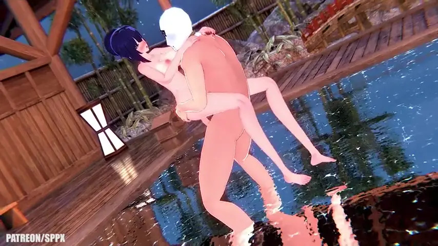 [SPPX] Raiden Mei intimate segs during Bath Pt. 2