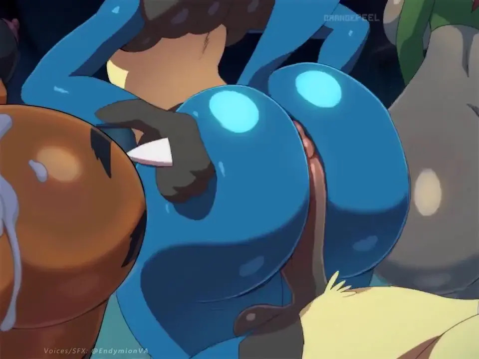 lucario assjob [orange-peel]
