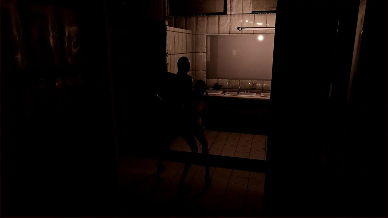 Alien Encouter Horror Bathroom