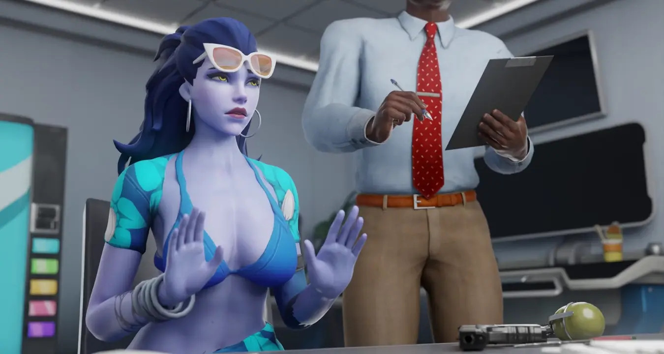 Widowmaker Missed Her Flight BBC