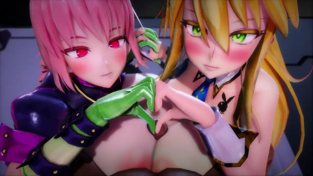 artoria and nightingale by 6pa-mmd