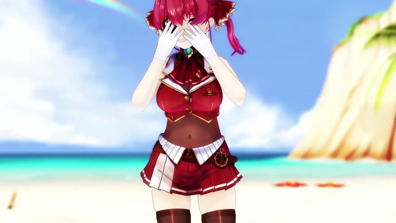 [4kMMD]Houshou Marin Daily Life Of A Captain normal ver