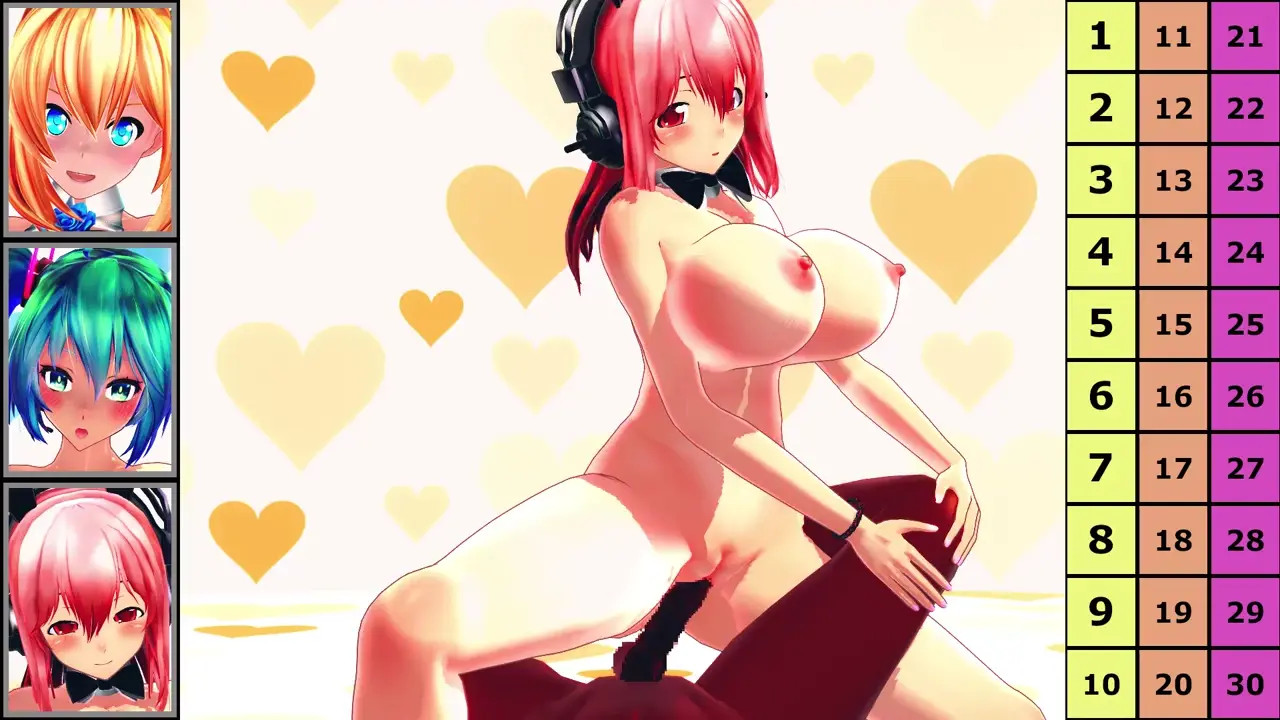 PPPU Mirai Akari, Hatsune Miku, Super Sonico