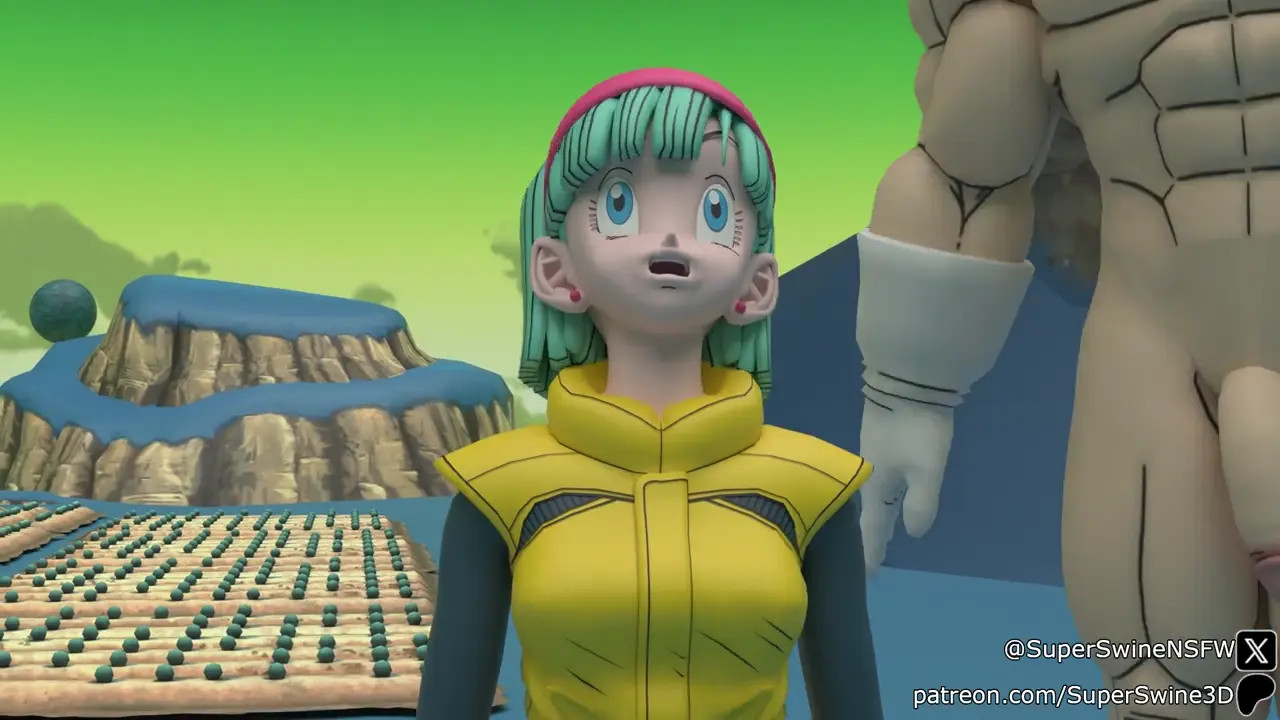 Bulma and the Ginyu Force - SuperSwineNSFW (no sound)