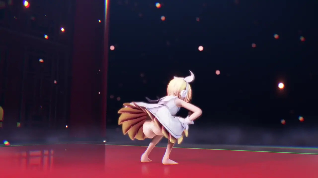 Kagamine Rin Striptease - 1-2 Fanclub