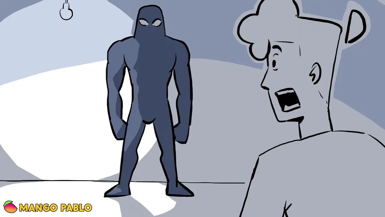 Blowing a monster from the basement