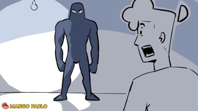 Blowing a monster from the basement