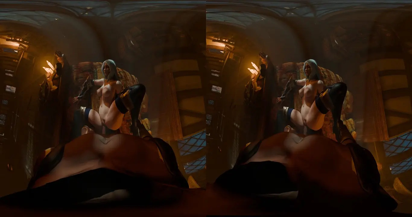 Ashe cheating on tryndamere in VR!!!!