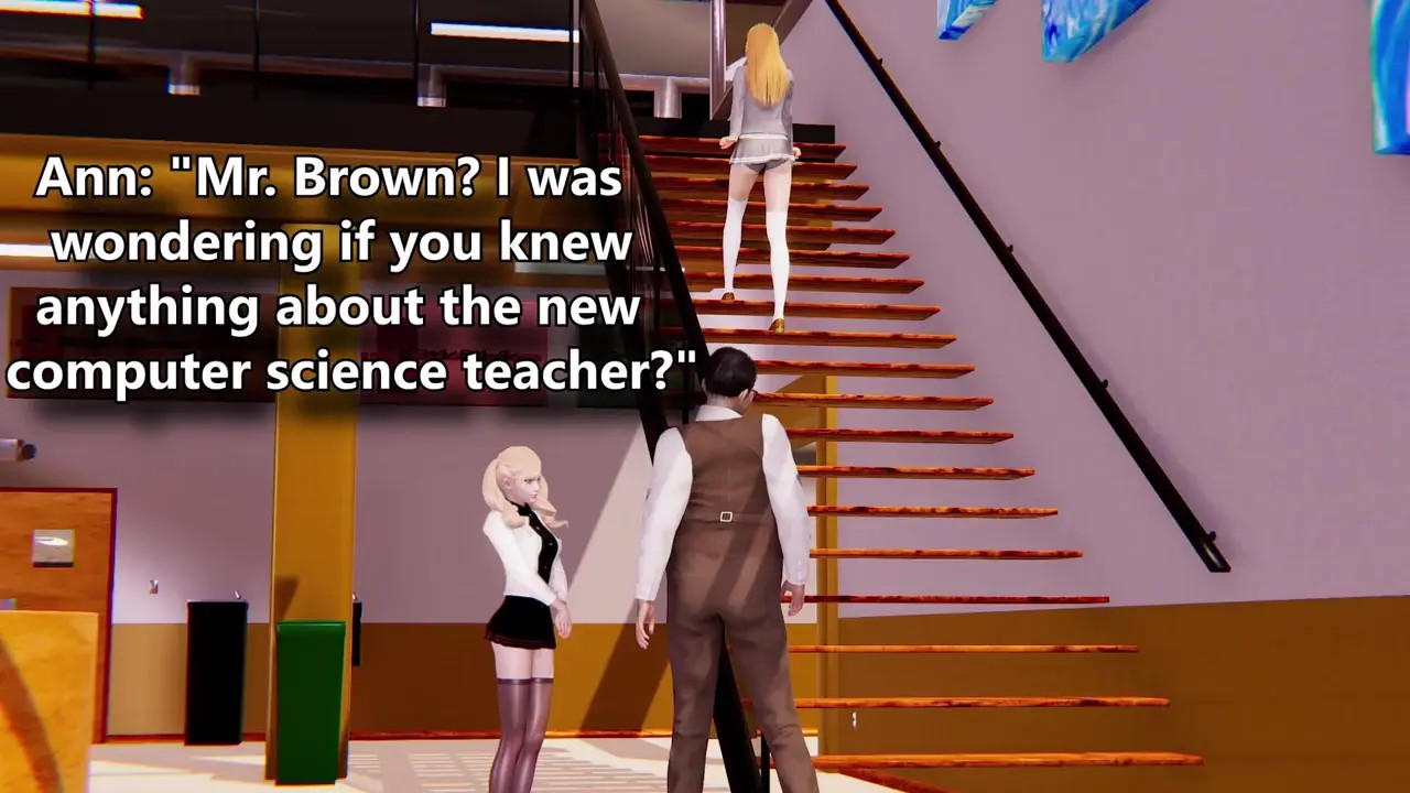 Ann's Pervert Teacher (Hotel Game Over - Part 2 of 10)
