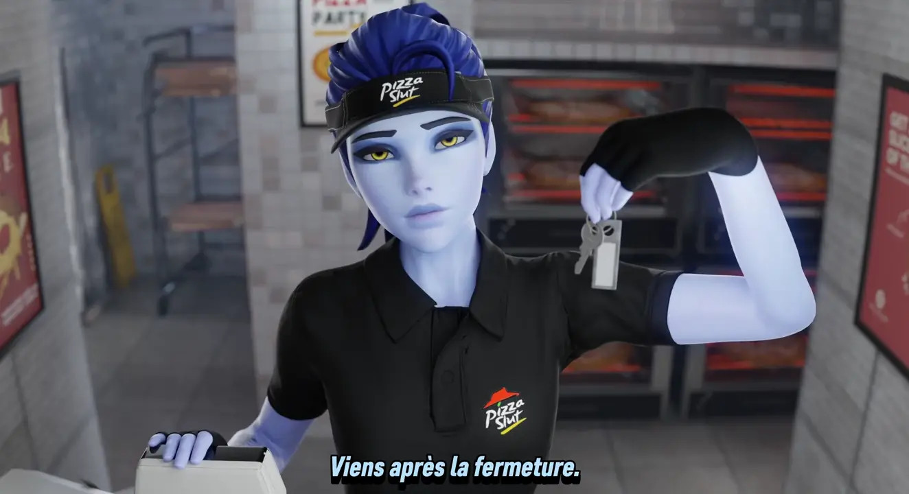 Pizza Slut [Aphy3D][FRENCH-SUB]