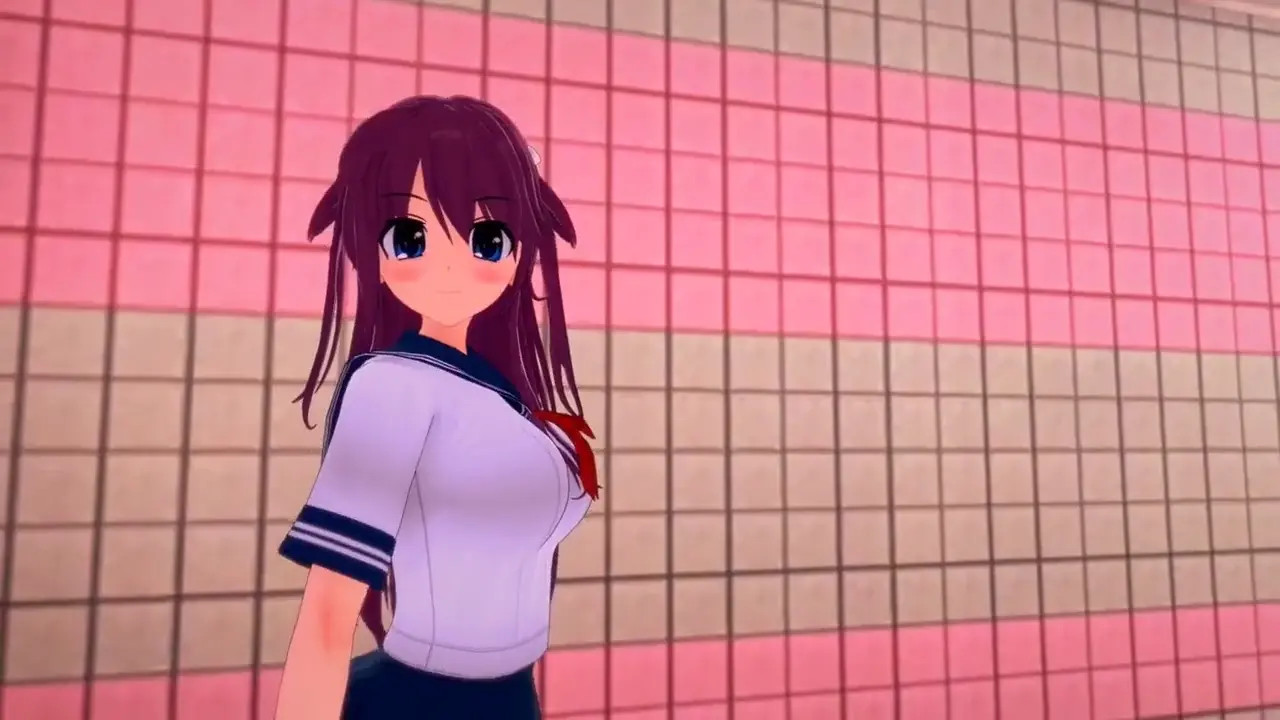 Grisaia No Kajitsu - Showering With Amane Suou