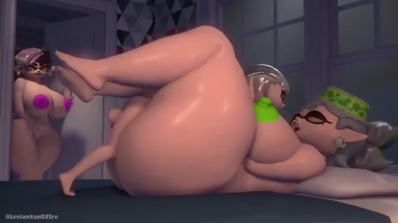 Shiver gets her balls drained by Callie and Marie