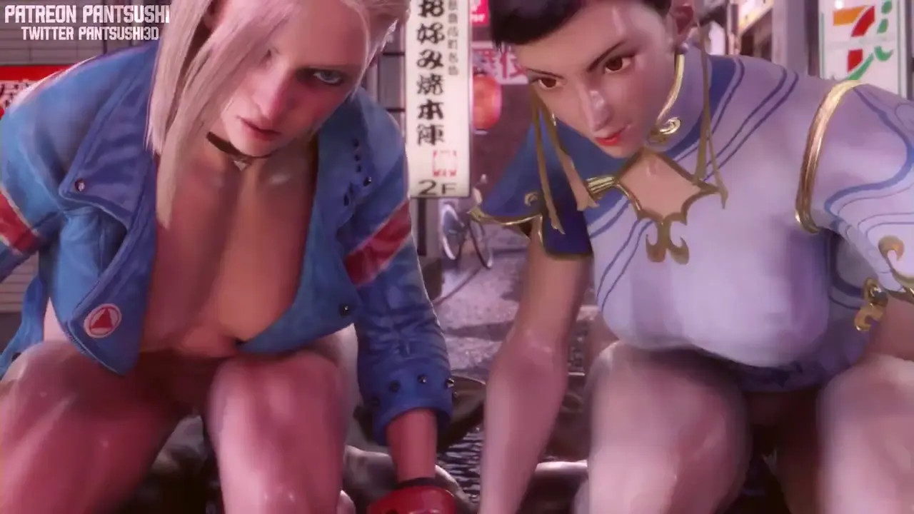 Chun-Li and Cammy Ride [BBC] (Pantsushi3d)