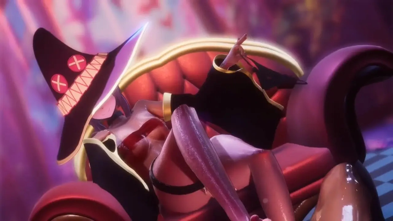 Treat Megumin Like a Slut PMV