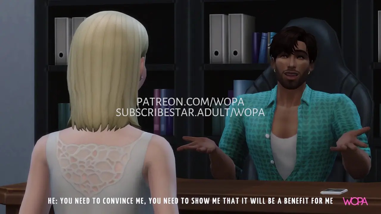 [TRAILER] BLONDE CHEATING ON HER BOYFRIEND WITH HER BOSS FOR MONEY