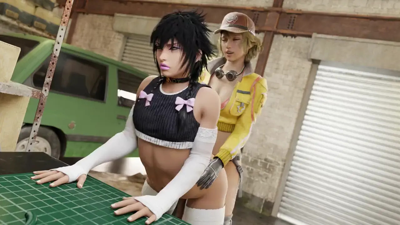 Noctis getting a hard pegging from Cindy