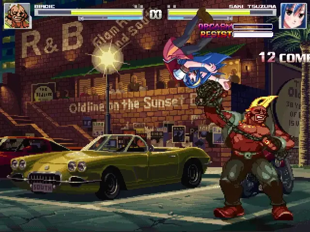 (Mugen Ryona)Birdie VS Saki