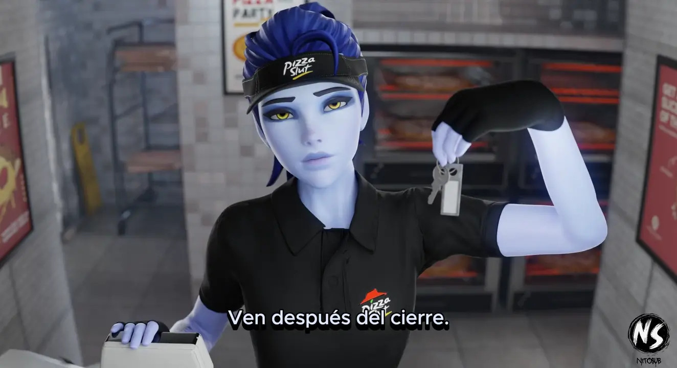 Pizza Slut [Aphy3d] [SUB-ES]