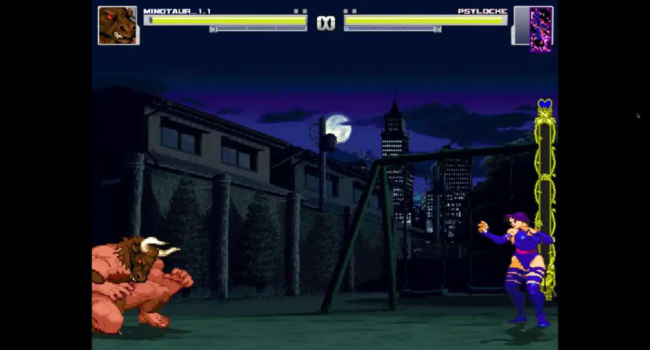 Minotaur VS psylocke
