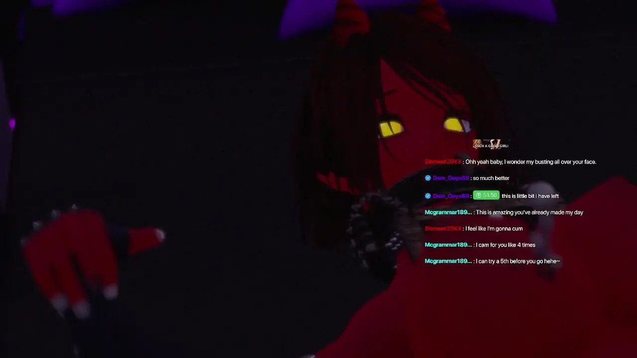 Double penetration on stream
