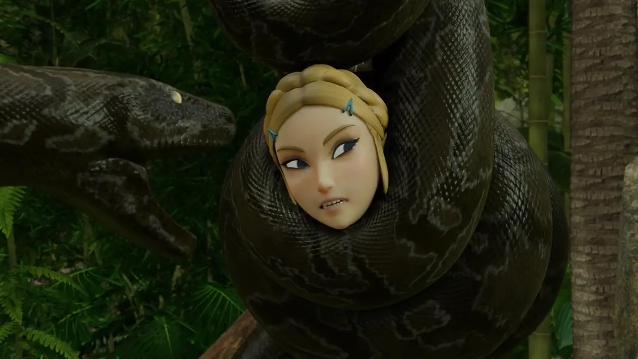 Zelda and Urbosa Squeezed and Vored