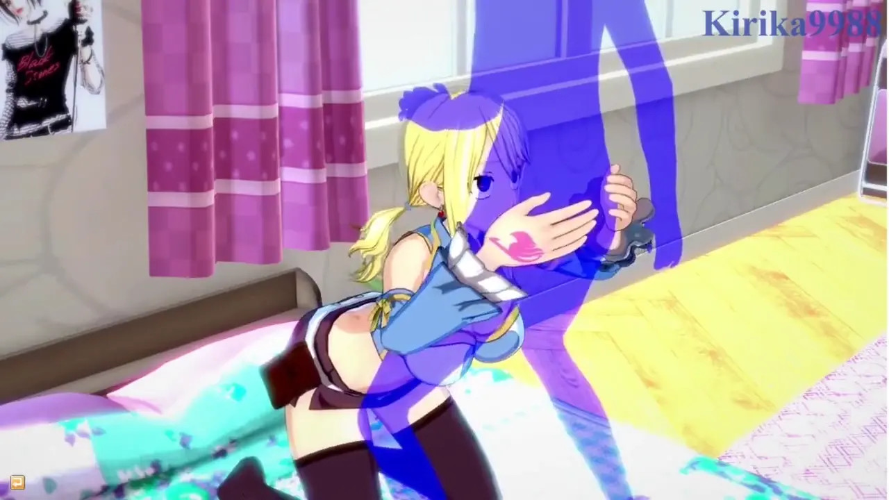 Fairy Tail - Lucy Heartfilia and I have sex at home