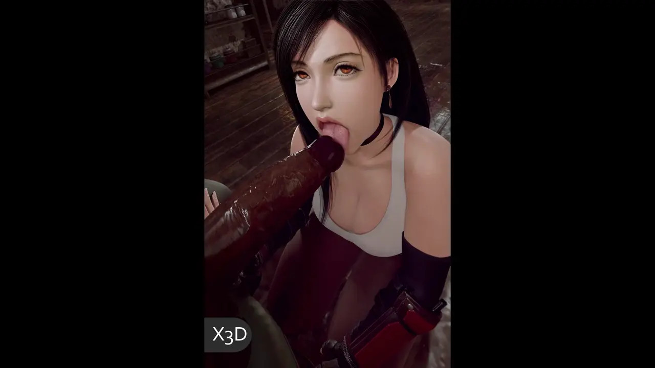 Tifa - BJ To Heaven [Blacked][X3D]