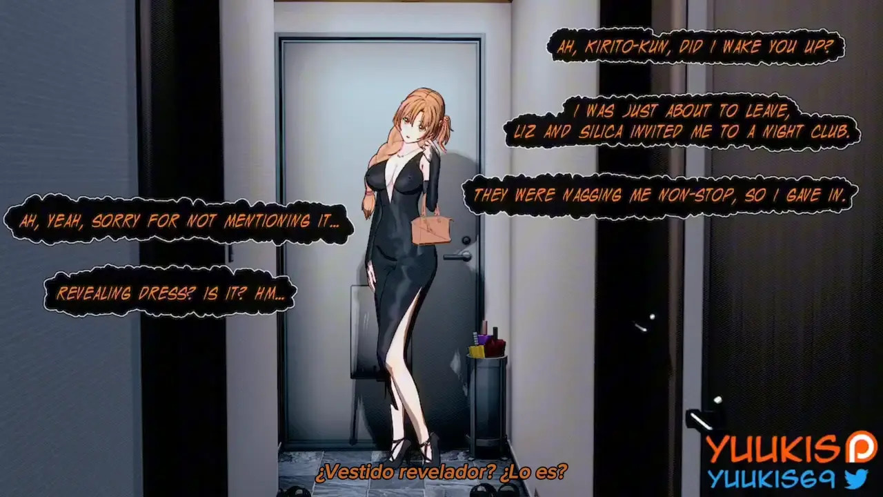 [NTR] Asuna Clubbing sub español