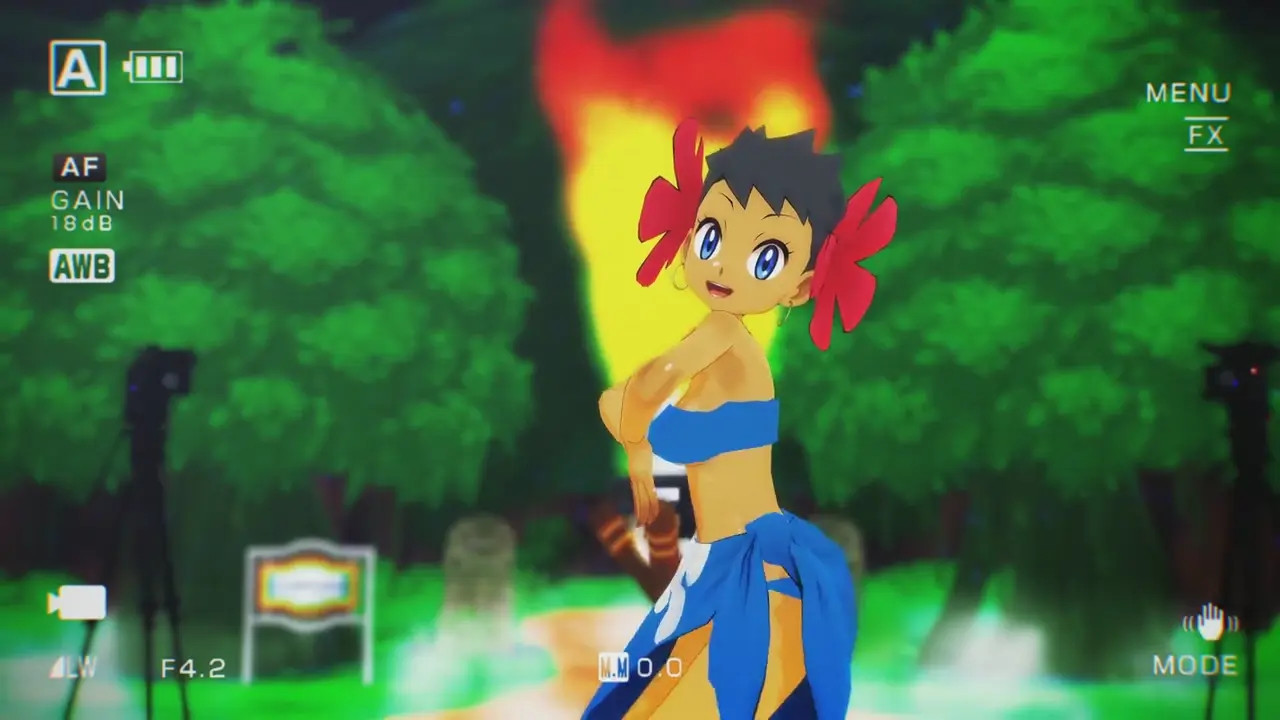 Elite 4 Phoebe undresses to lure creature in Alola