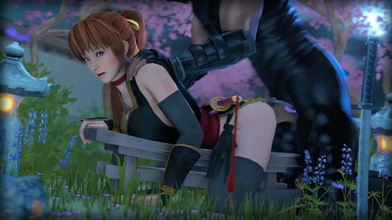 Kasumi Anal Training