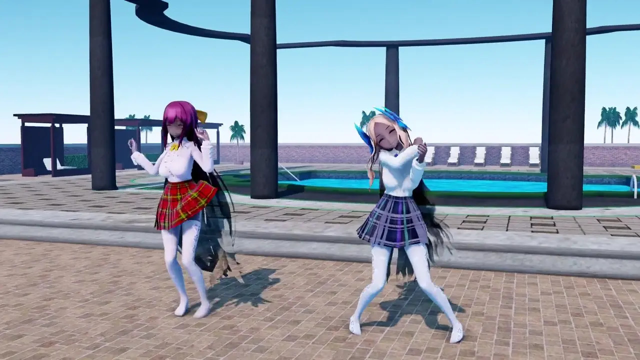 Disturb Manic Girl - Asakaze & Kamikaze (Dark Skin) - Inwerwm