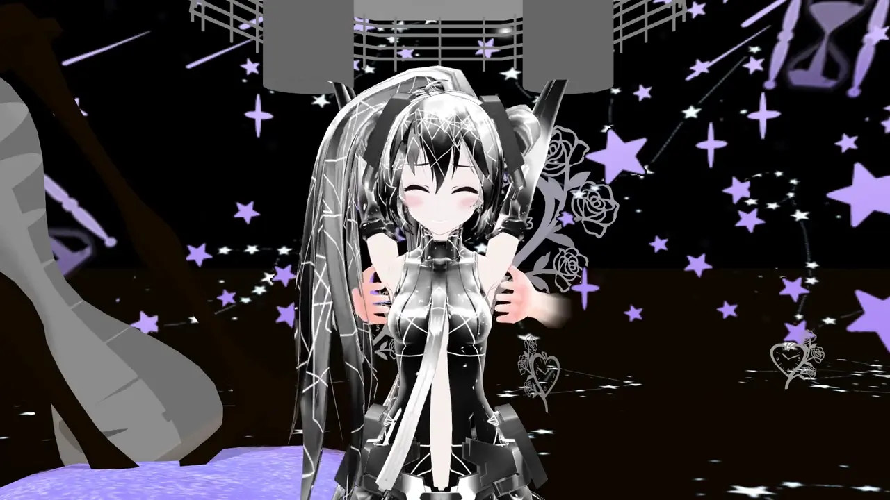 Miku Tickled in her Sweet Dream