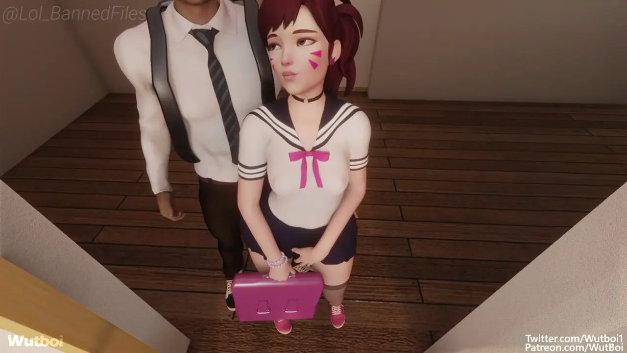 SCHOOLGIRL DVA - OVERWATCH [PORN COMPILATION]