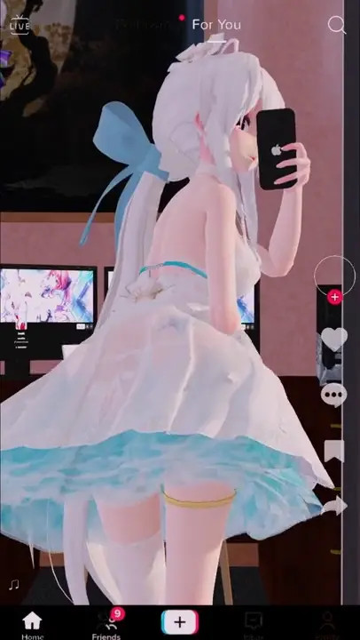 Haku's private tiktok show