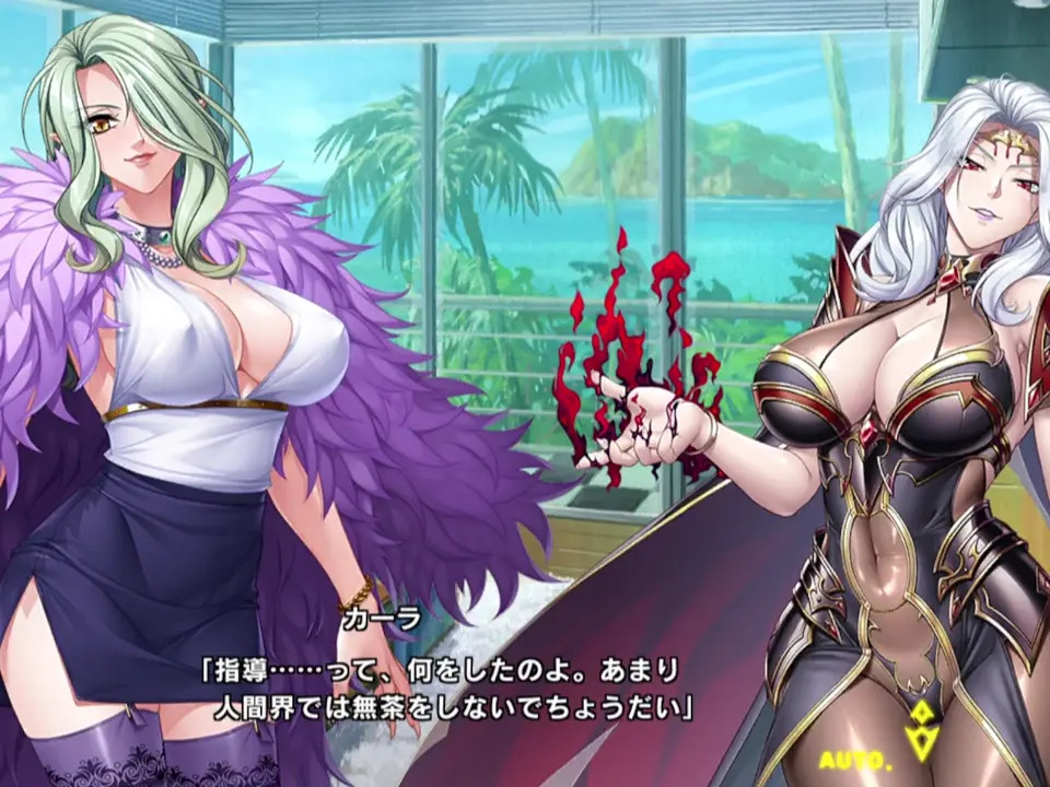 taimanin rpgx   Swimsuit  Cara Cromwell 1