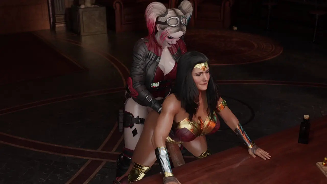 Harley Quinn Futa Fucks Wonder Woman Futa