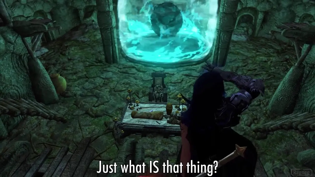 Skyrim Heroine Awakens Draugr Deathlord