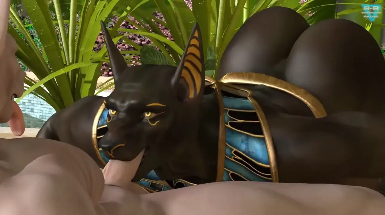 thicc anubis sucking dick [rasp]