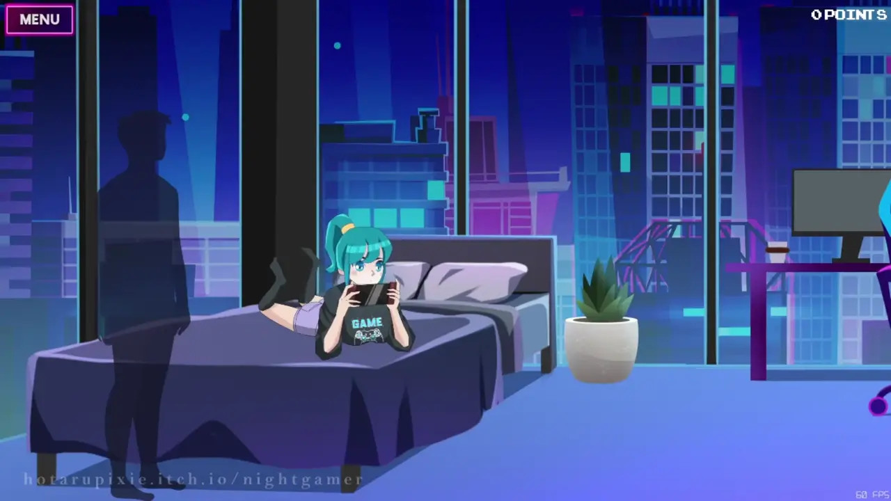 NIGHTGAMER-ON BED
