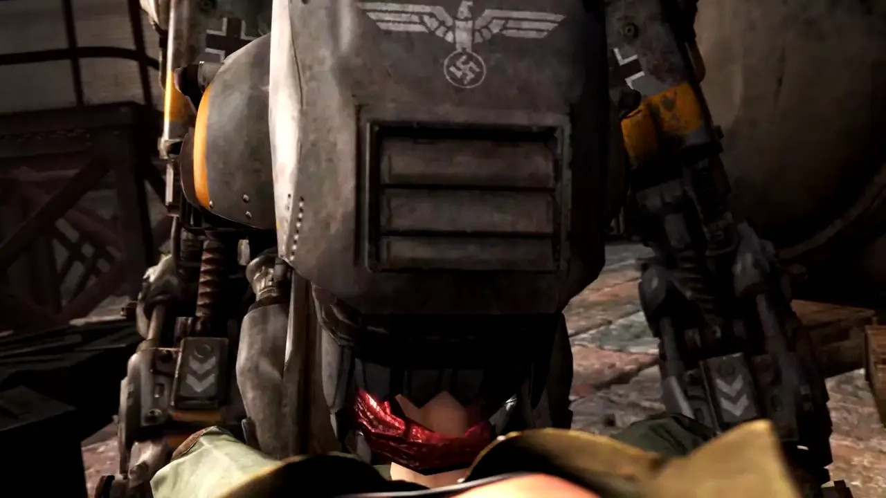 A Panzerhund Blowjob (Scrungusbungus) [Wolfenstein 2: The New Colossus]