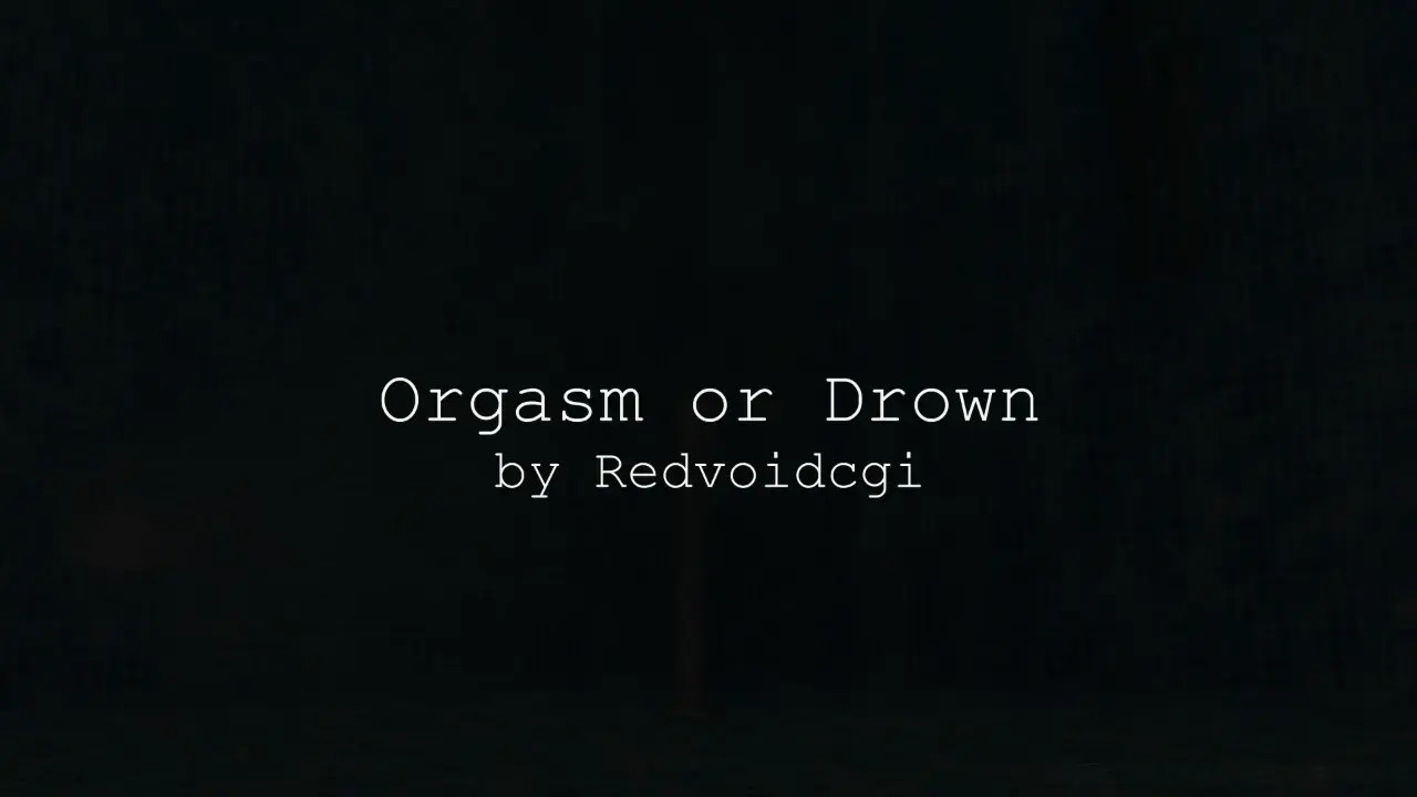 Orgasm or drown futa version by Redvoidcgi (underwater masturbation challenge)