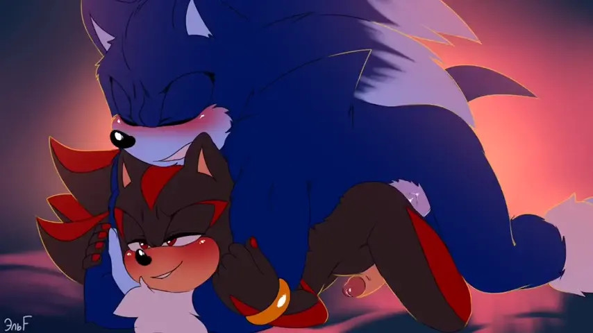 Shadow gets fucked by werewolf sonic